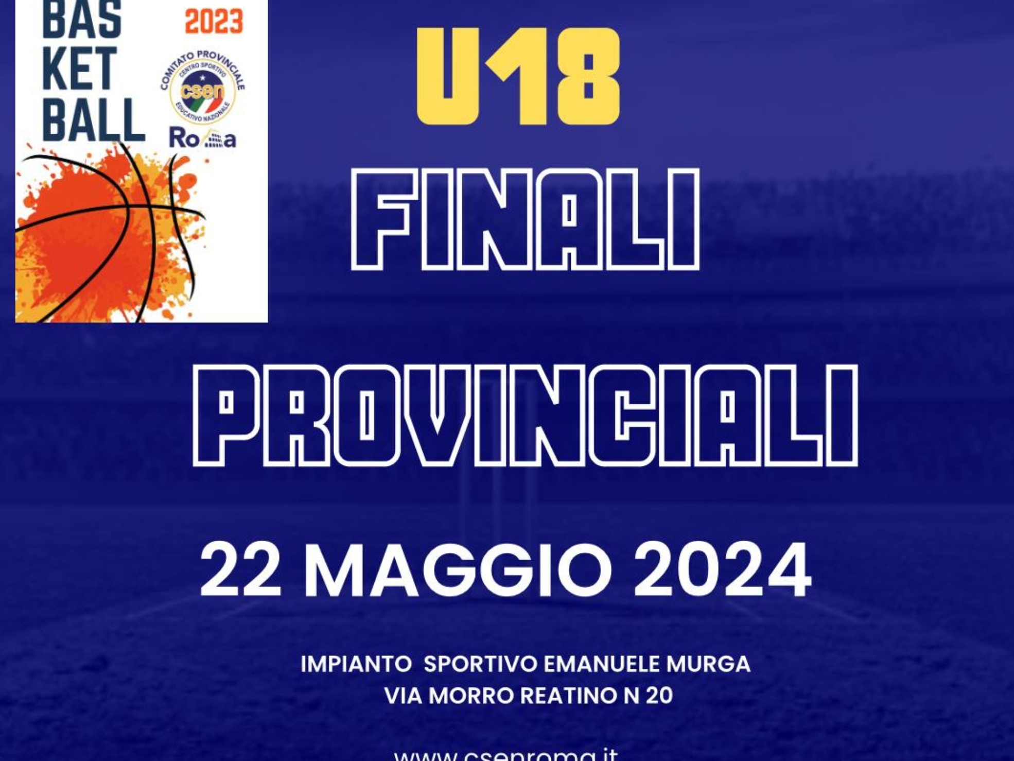 Finali provinciali Basket Under 18